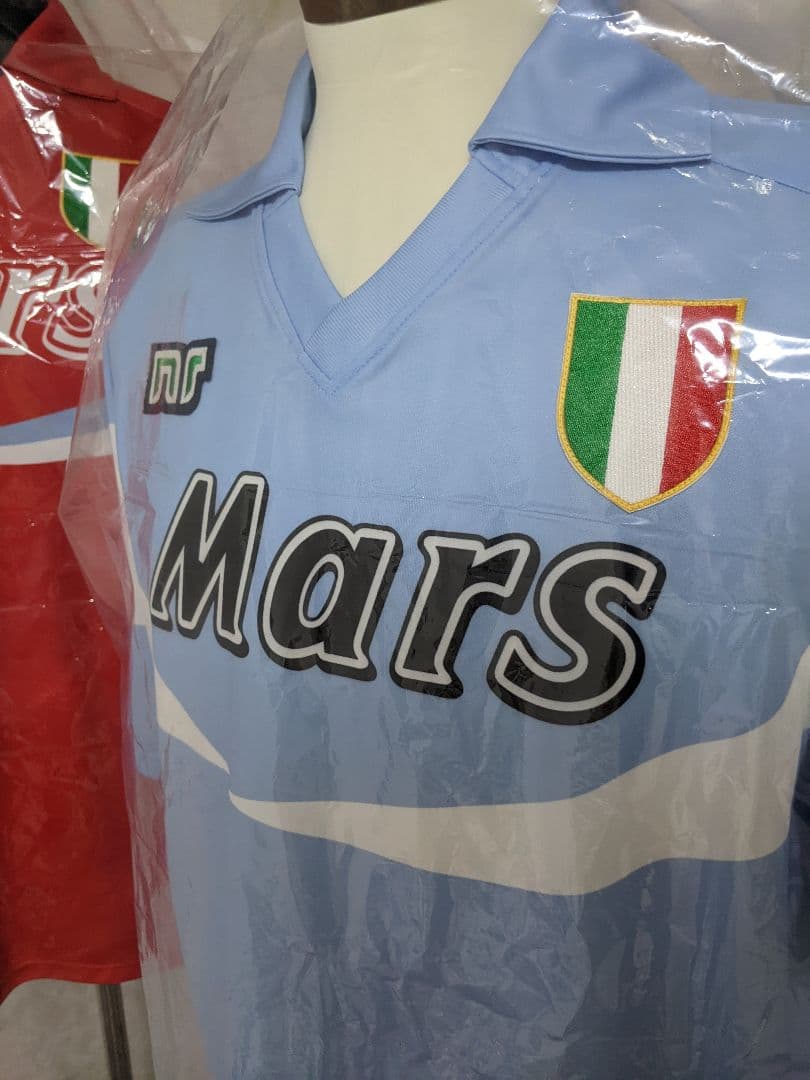 【新品未使用】イタリア製 nr エネーレ ナポリ90/91 マラドーナ#10