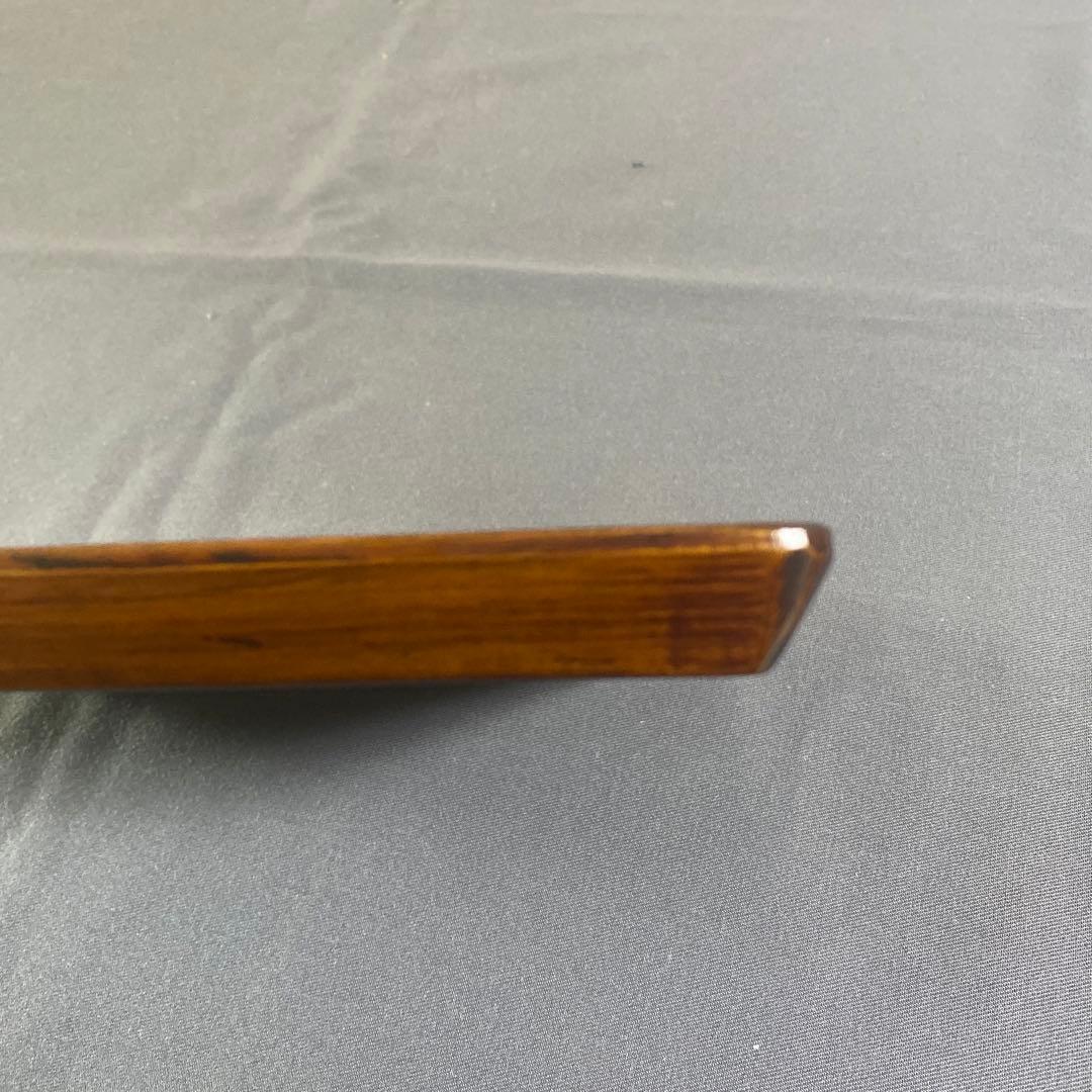 黒柿拭漆盆(くろがきふきうるしぼん) 219mm×184mm×17mm　№652