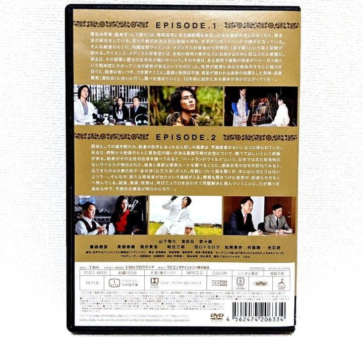 インハンド INHAND DVD 全6巻セット山下智久 濱田岳 菜々緒
