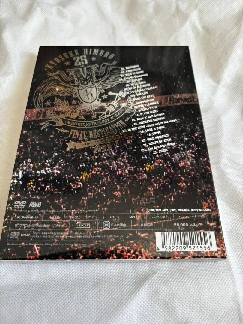 ミュージック 25th TOUR NAKED-FINAL DESTINATION DAY 2