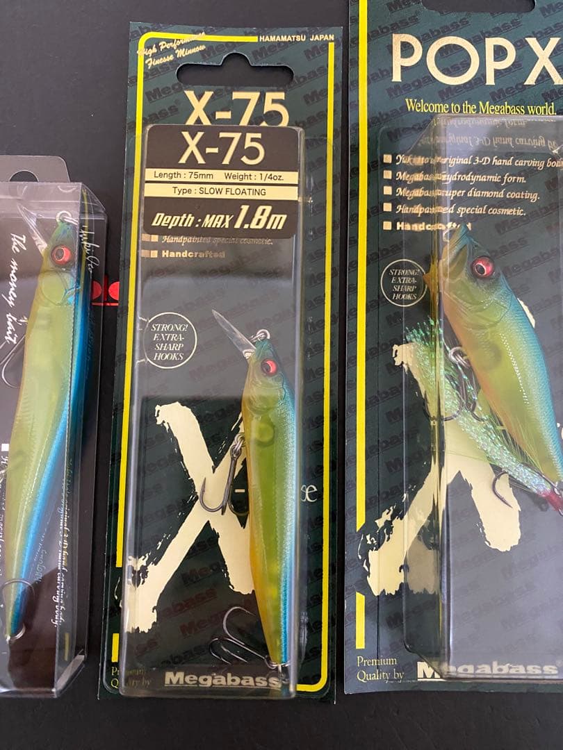 Megabass ルアー 3点セットブルーバックチャートキャンディ