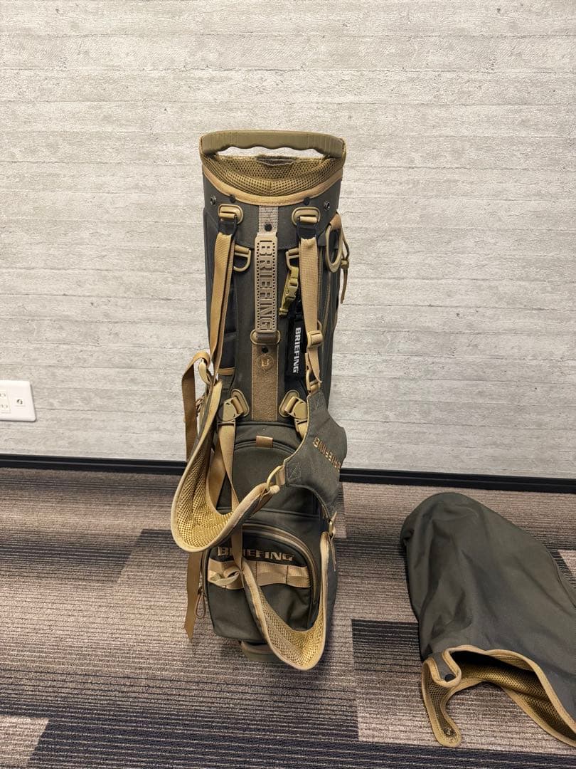 BRIEFING MILL COLLECTION STEELキャディバッグ