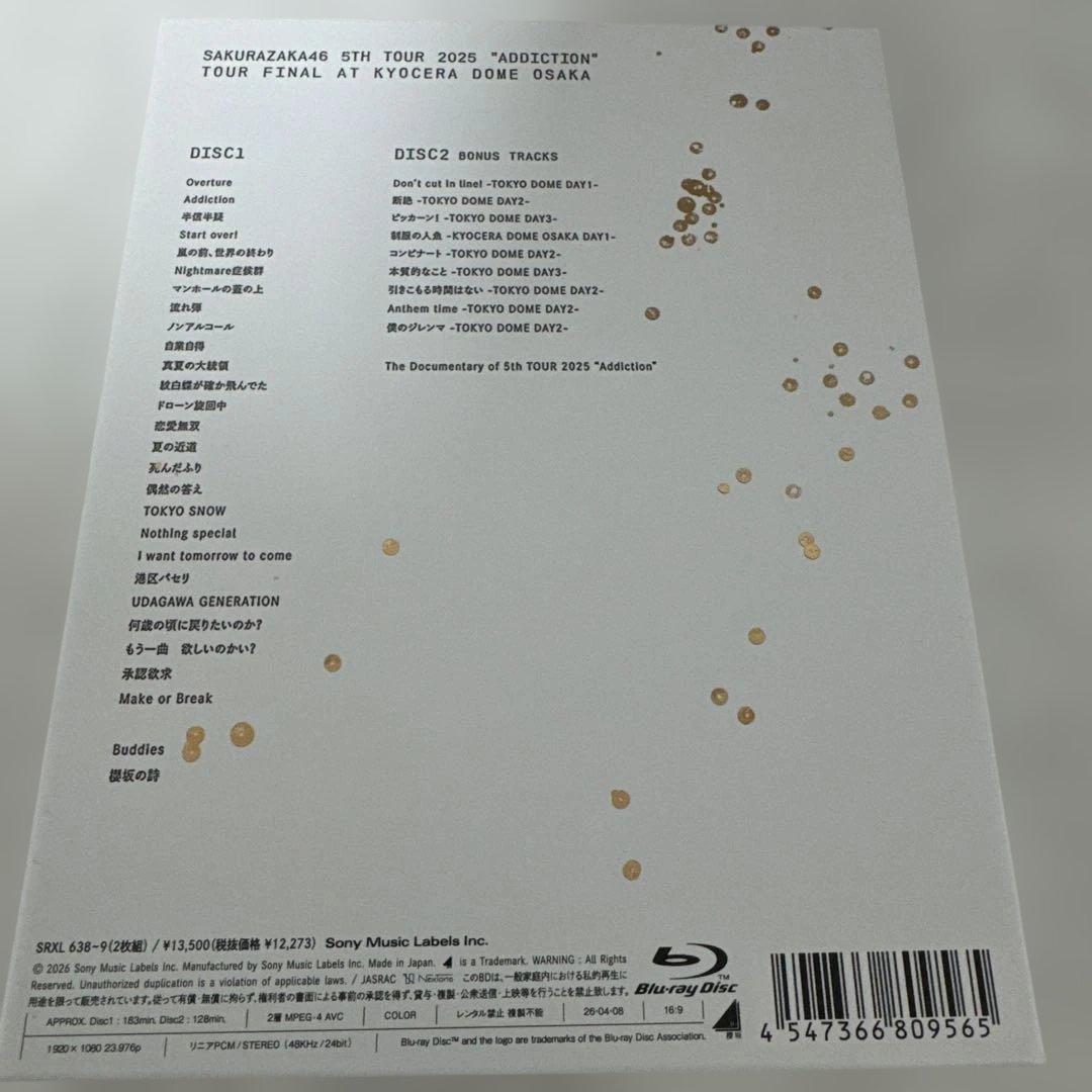 櫻坂46/5th TOUR 2025\"\"Addiction\"\"TOUR FIN…