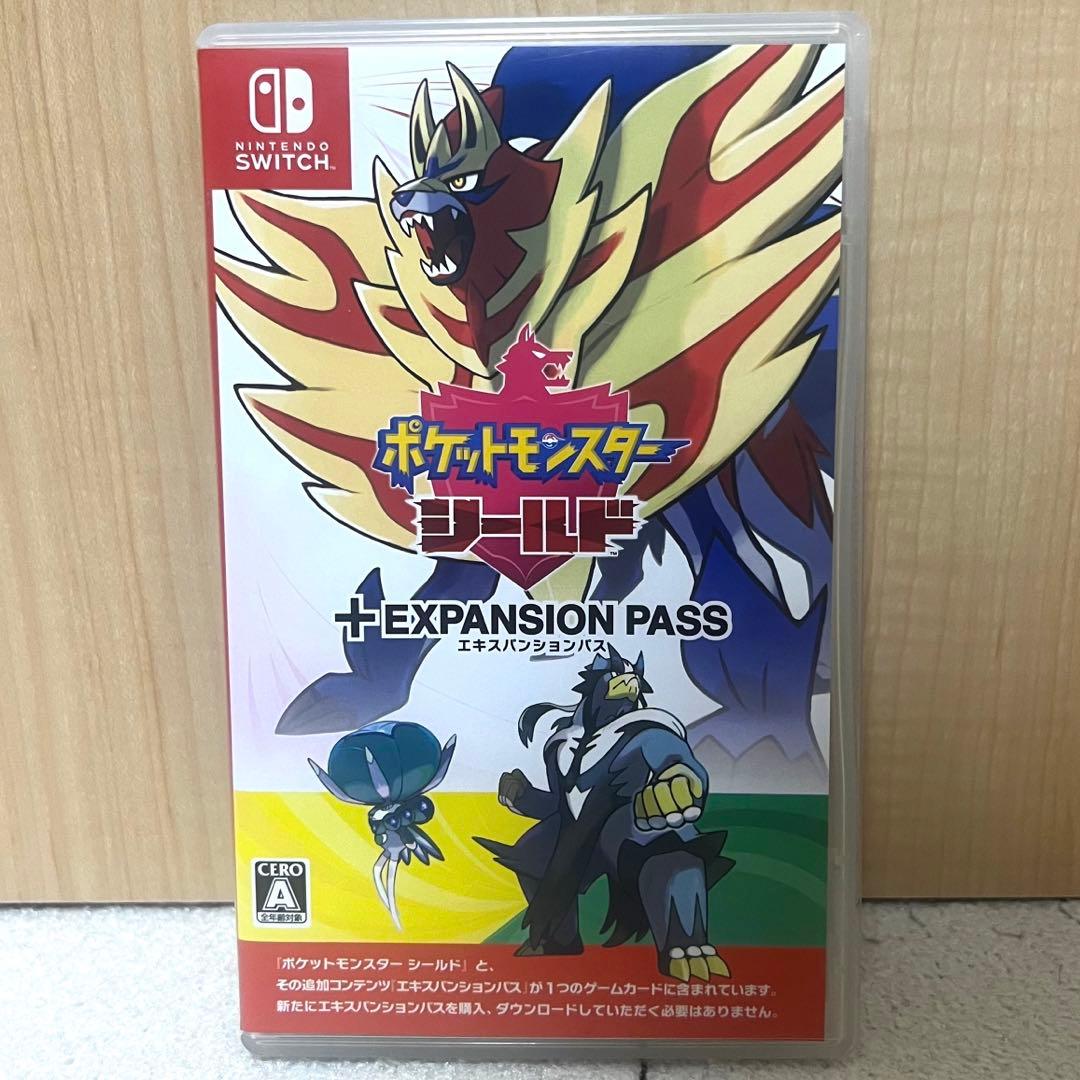 ポケットモンスター　シールド+エキスパンションパス　Nintendoswitch