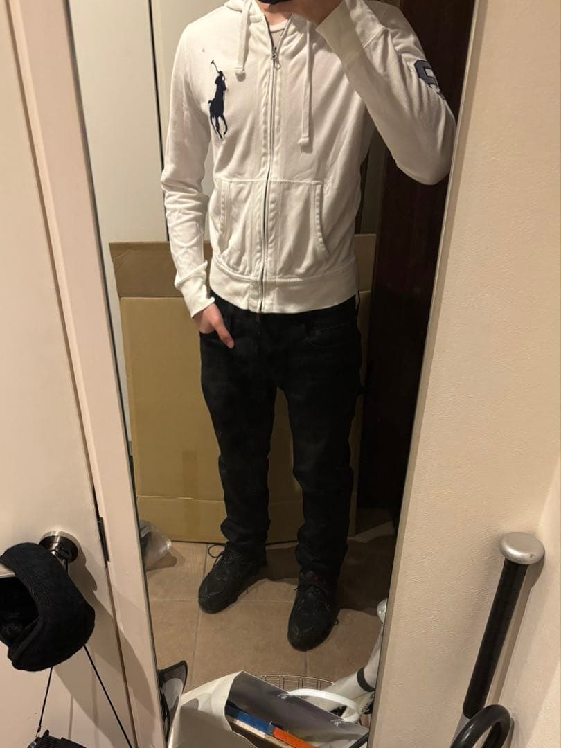 Polo by Ralph Lauren ホワイト パーカー S