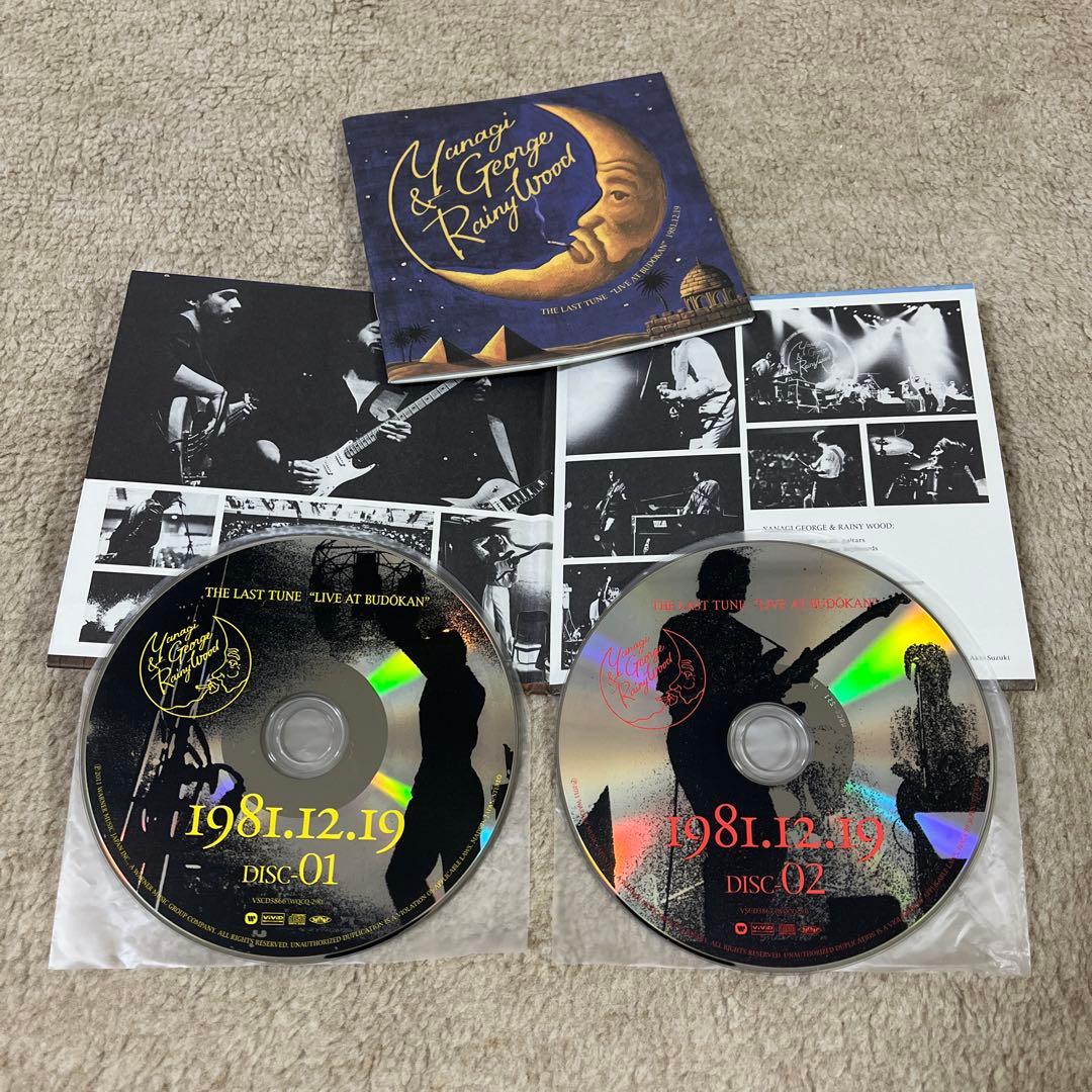★美品★ 柳ジョージ & レイニーウッド THE LAST TUNE(紙ジャケ)