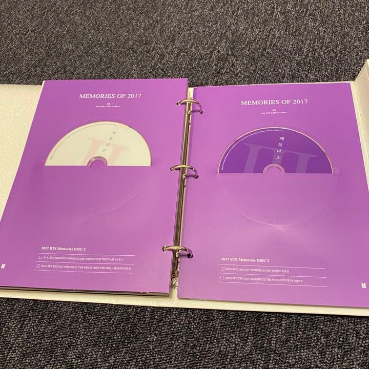 BTS Memories of 2017 メモリーズ