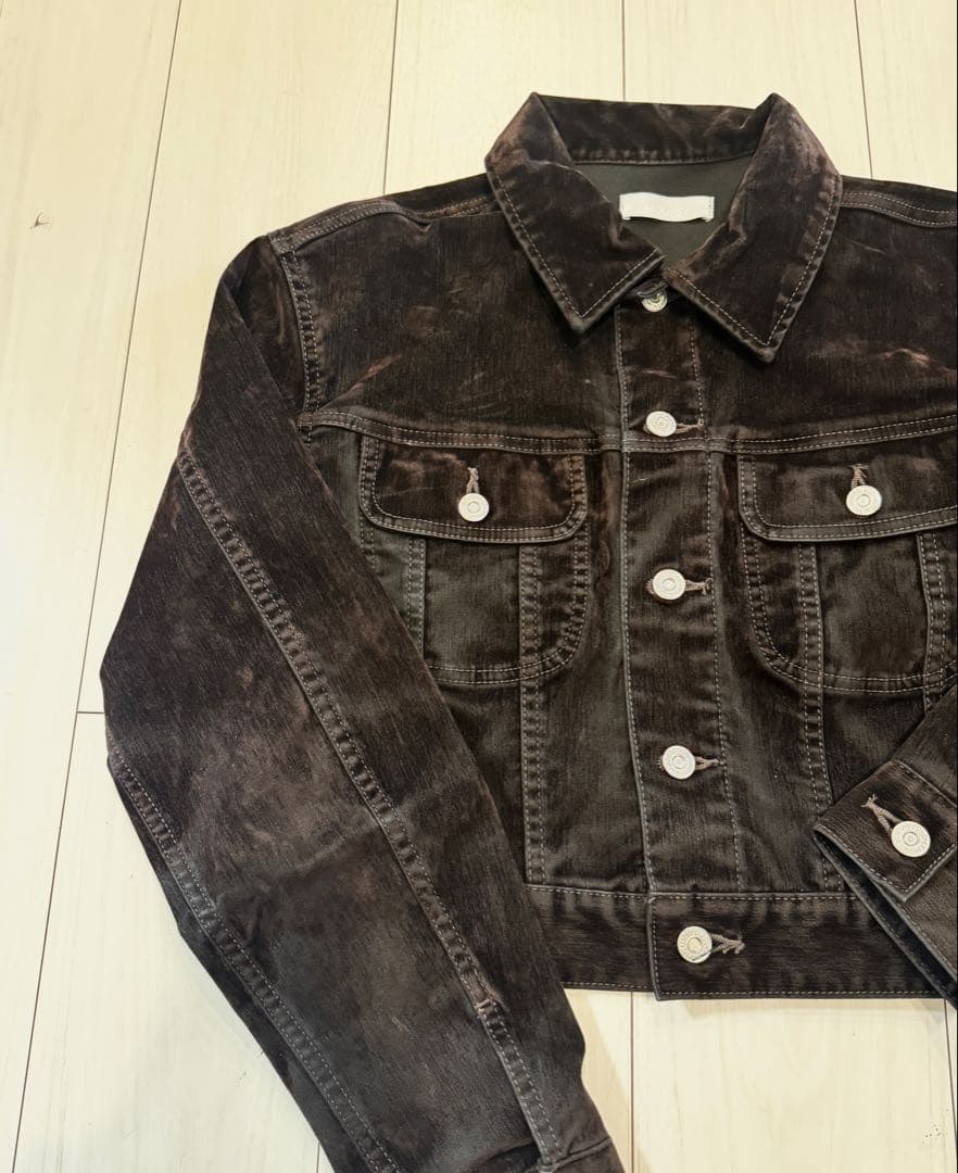 MOUSSY VELVET SHORT ジャケット