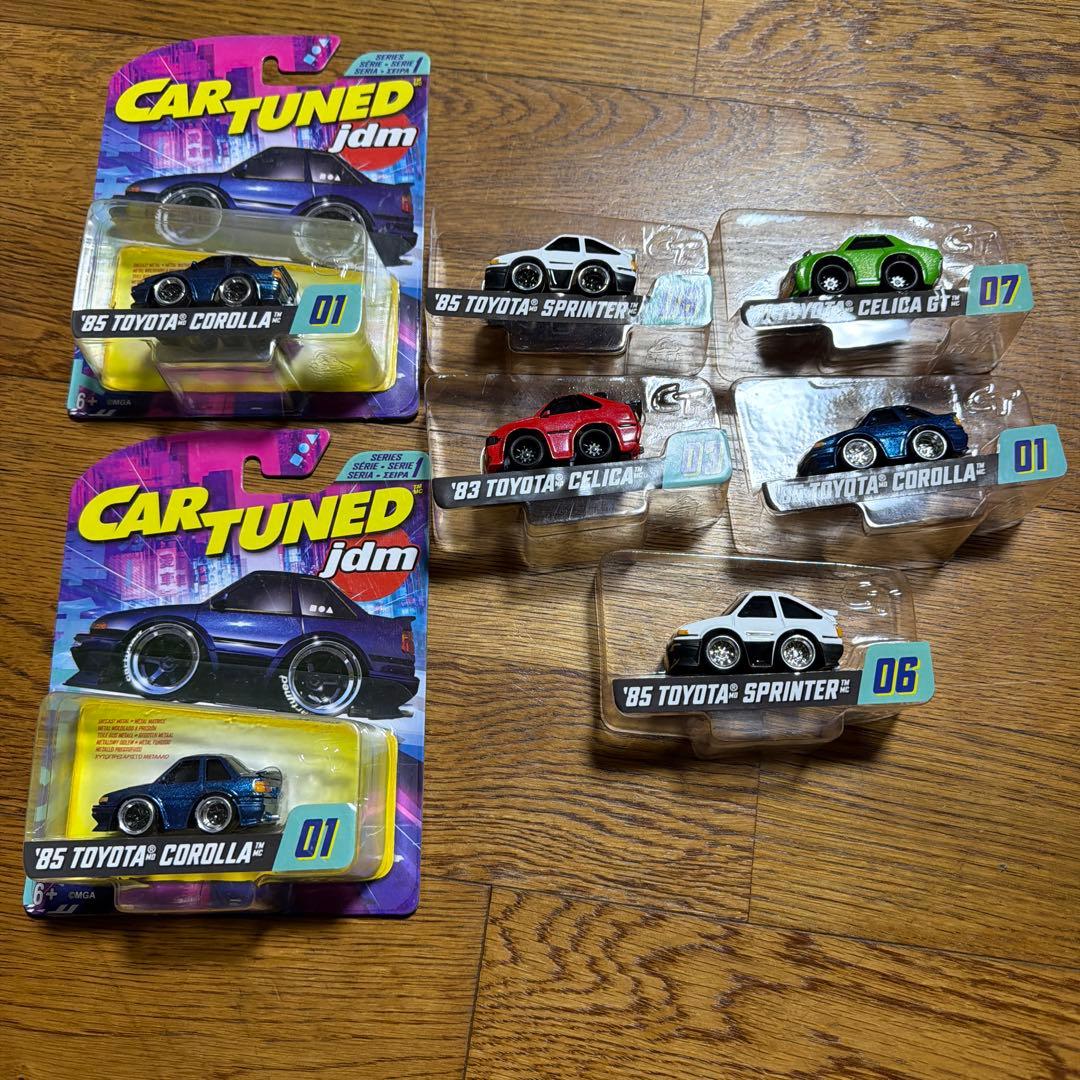 トヨタ ミニカーセット CAR TUNED JDM 7台セット！