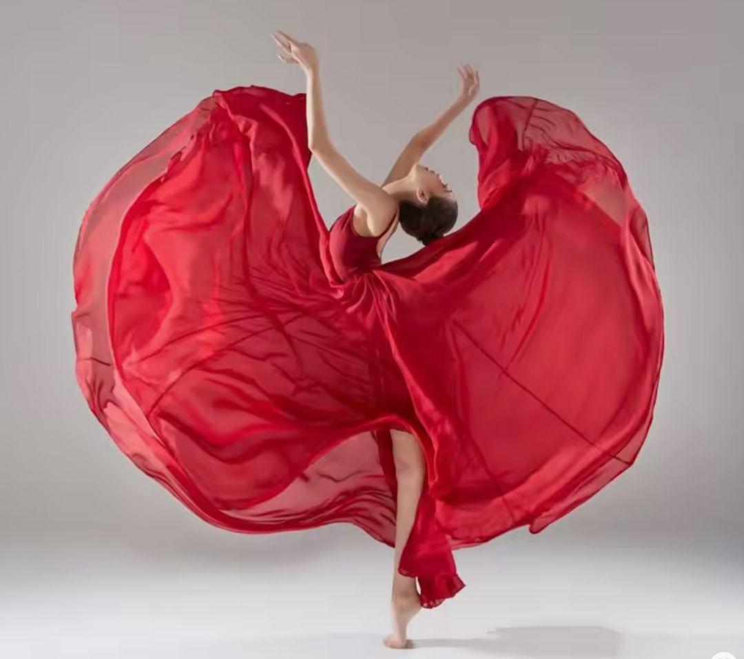 720° 25ヤード フレアロングスカート ベリーダンス ジプシー フラメンコ