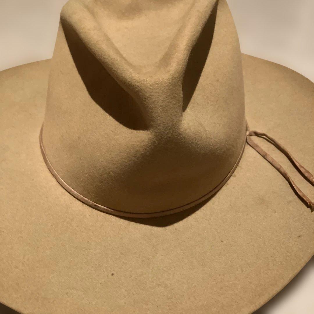 STETSONハット つば広ブリム8cm サイズM 58cm