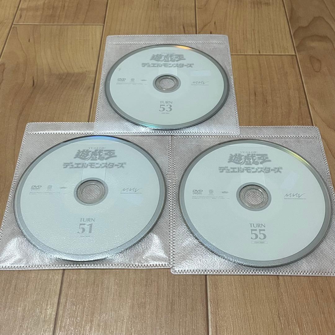 《レンタル落ち》遊戯王デュエルモンスターズ　アニメＤＶＤ　50〜55巻セット