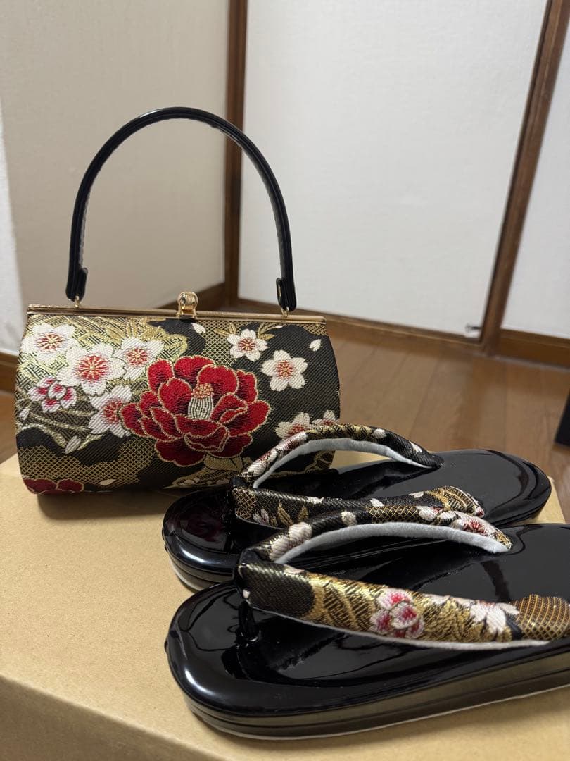 和装用バッグと下駄その他備品⭐️靴下⭐️下着【L】のセット