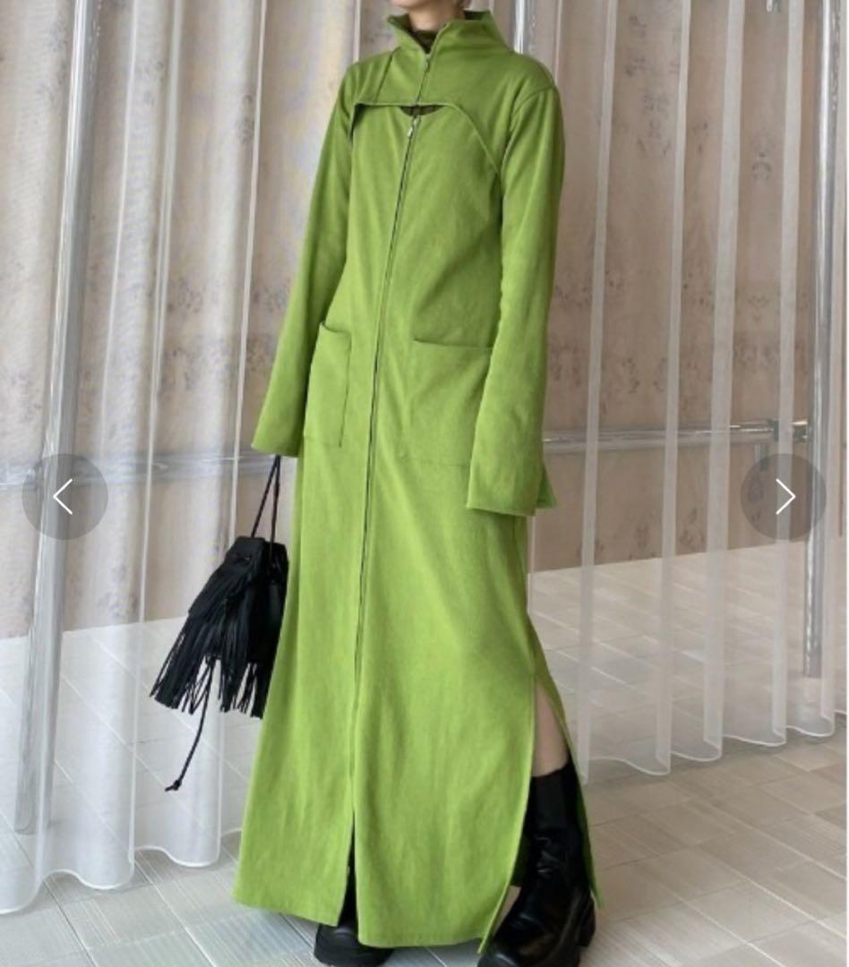 2024 アメリヴィンテージ LAYERED LIKE SWEAT DRESS