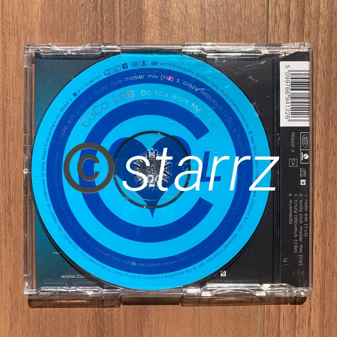 Coco Lee 李玟 Do You Want My Love UK盤シングル3