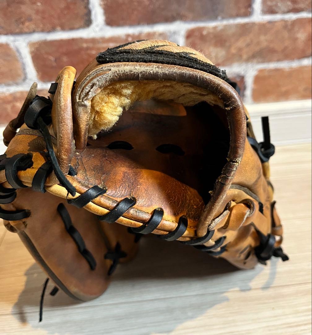 旧ロゴ　ミズノプロ　硬式　オーダーグラブ　投手用　耕作印