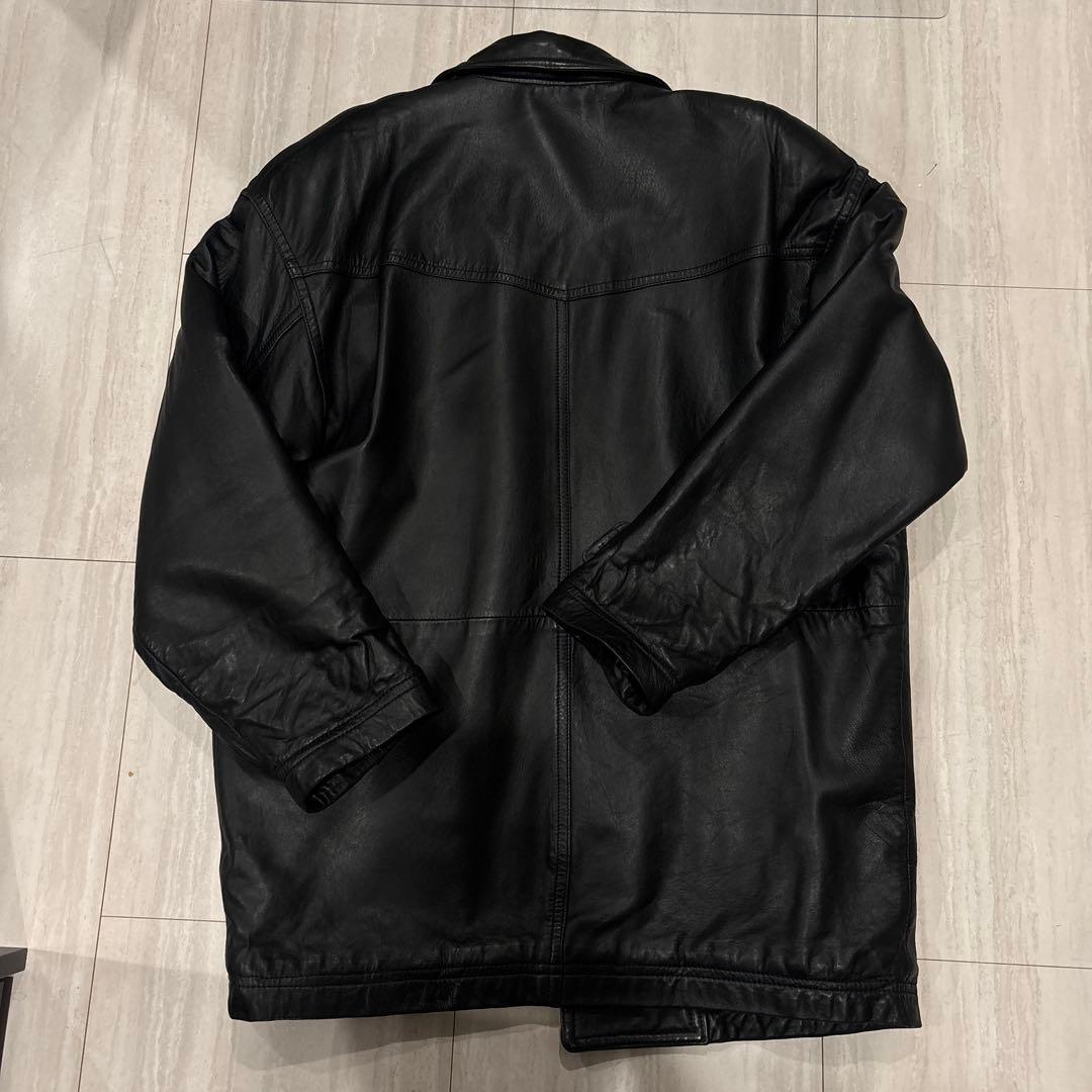 ixi:z イクシーズ 羊革ジャケット 革ジャン 羊革 メンズ ジャケット L