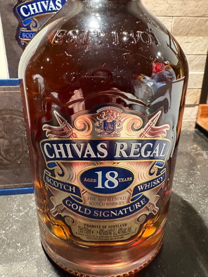 旧ボトル　シーバスリーガル 2004年製造　18年 750ml 40%