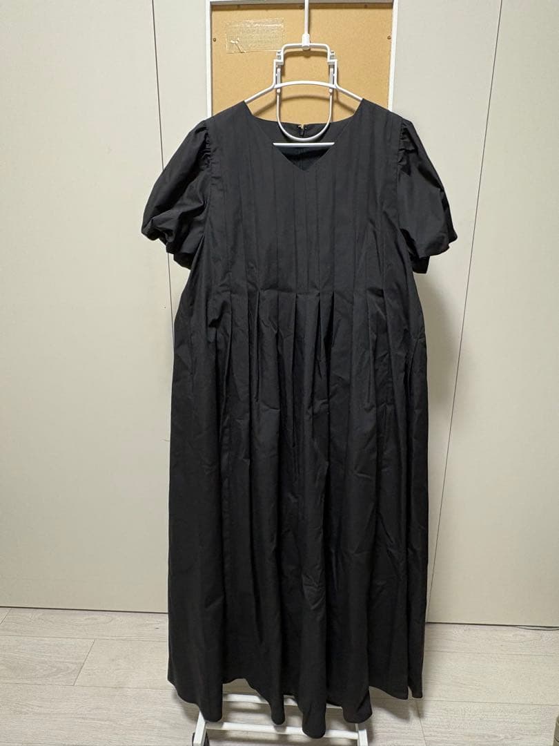 JNHearts 半袖ロングワンピース　黒