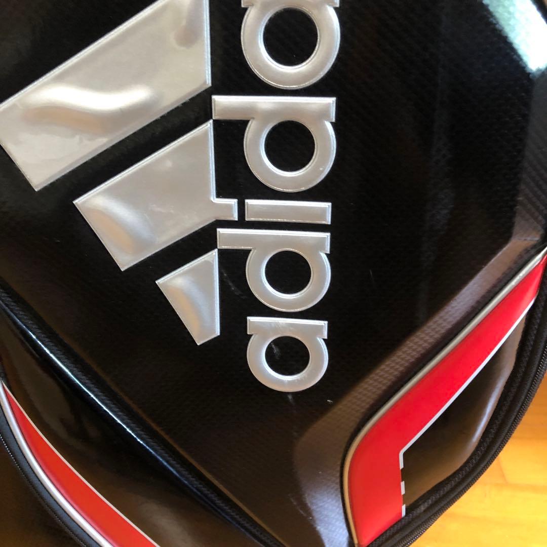 アディダスadidas キャディバッグ ブラック フード付き