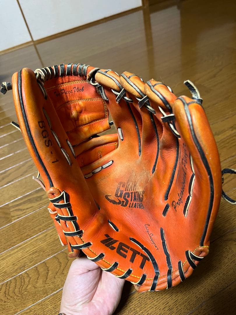 【希少】 ZETT BGS-1 硬式グローブ 投手用