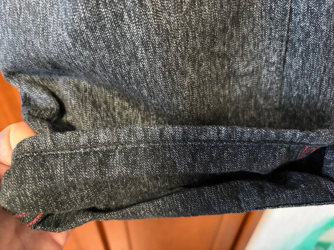 30インチ　シュガーケーン ブラックコバート ワークパンツ