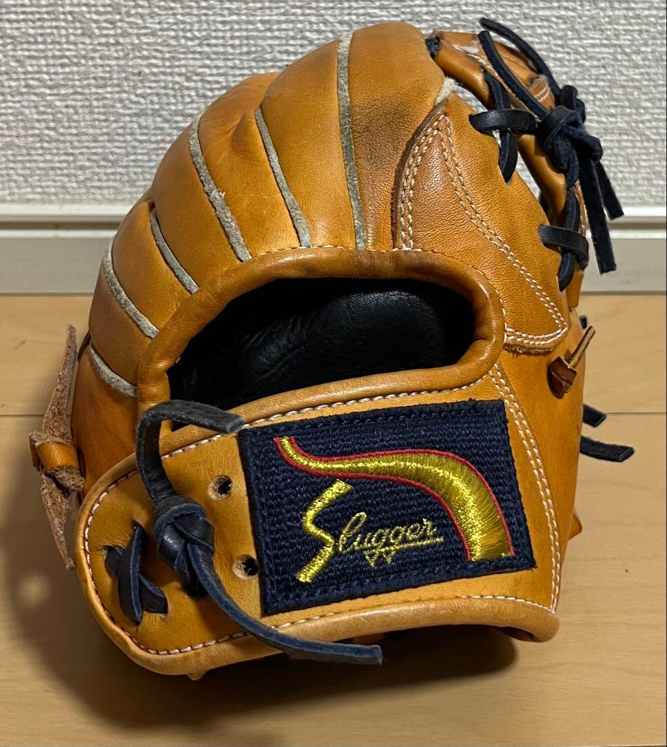 【 スラッガー 軟式 内野手グローブ ブラウン 】