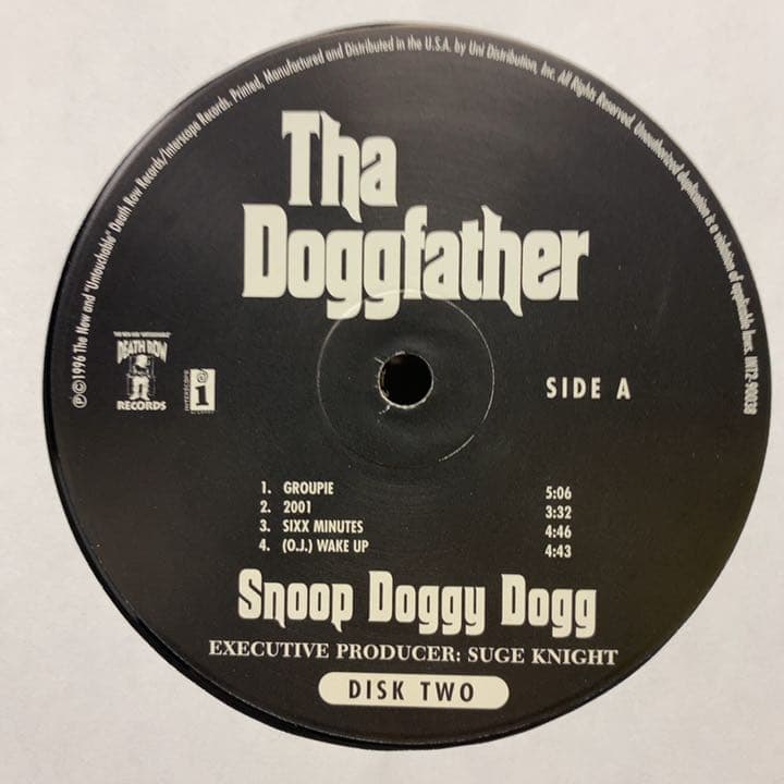 Snoop Doggy Dogg / Tha Doggfather 2枚組 LP