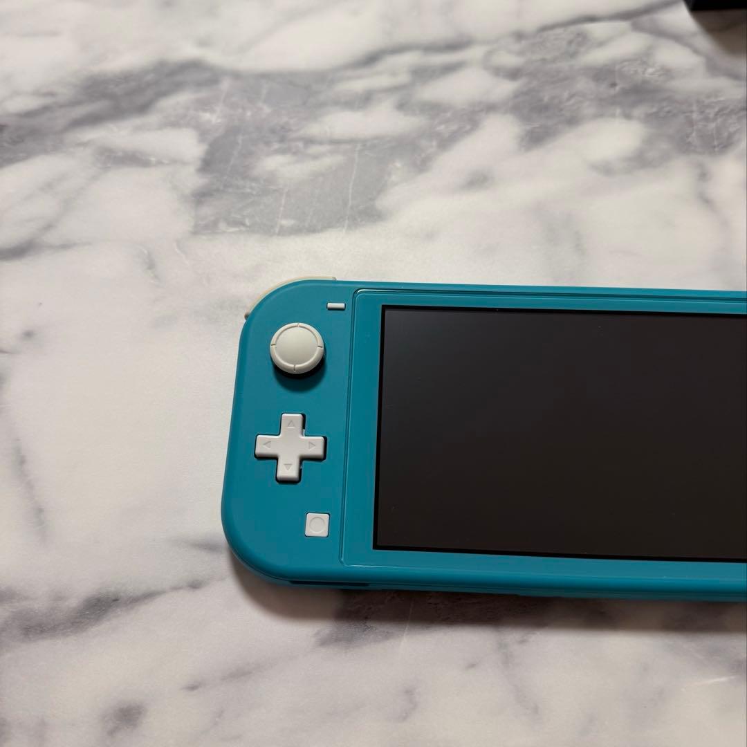 Switchライト ターコイズブルー 動作確認済み 本体 充電器セット