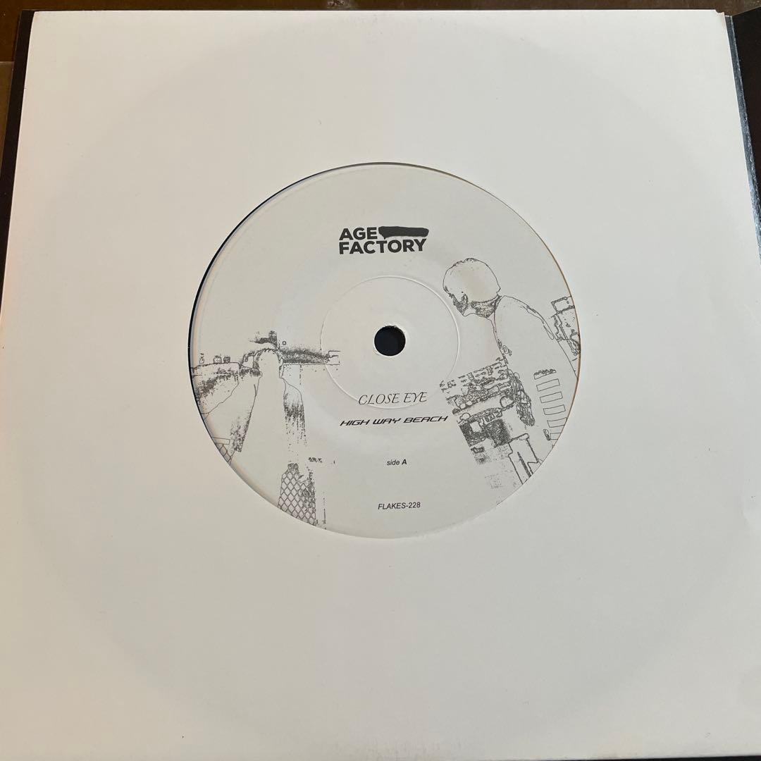 限定盤　AGE FACTORY 　エイジファクトリー　レコード　7inch