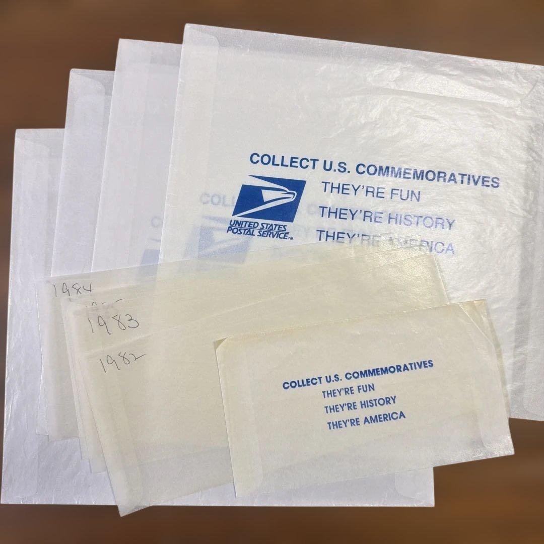 使用済ヴィンテージグラシン封筒