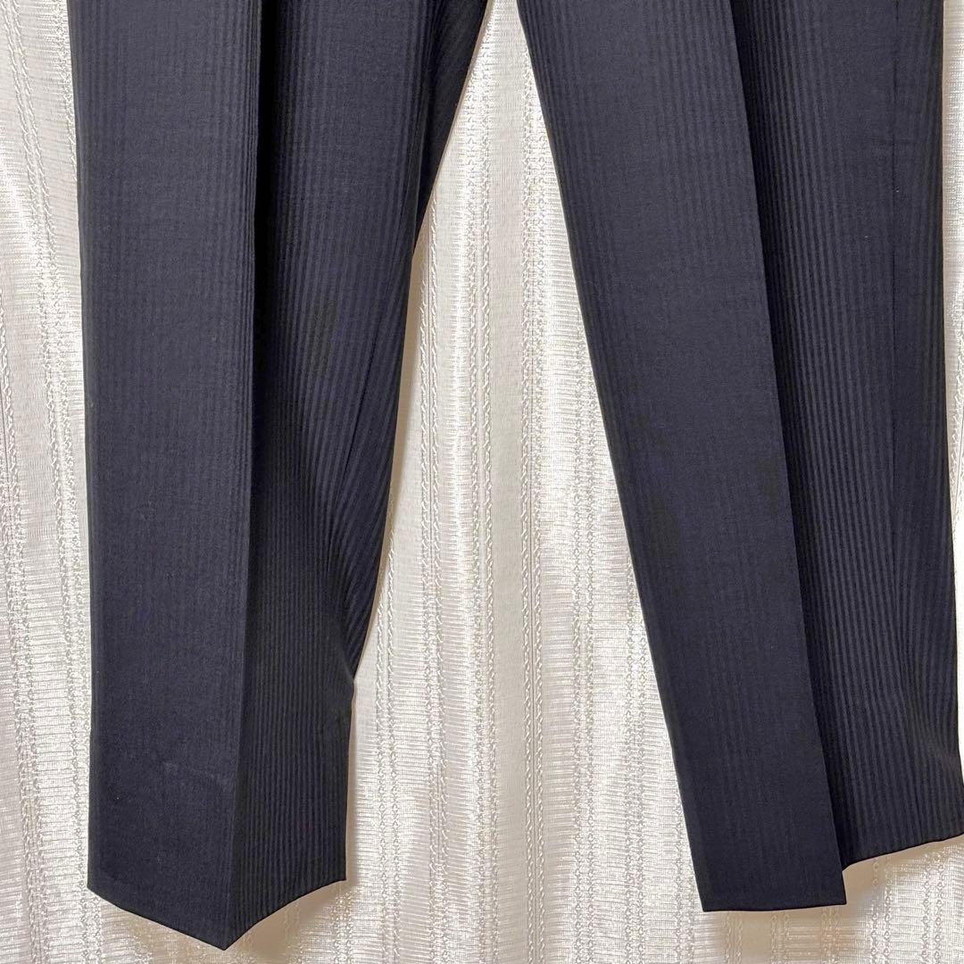 新品未使用✨　VAN BROTHERS ネイビーストライプスーツセット　L