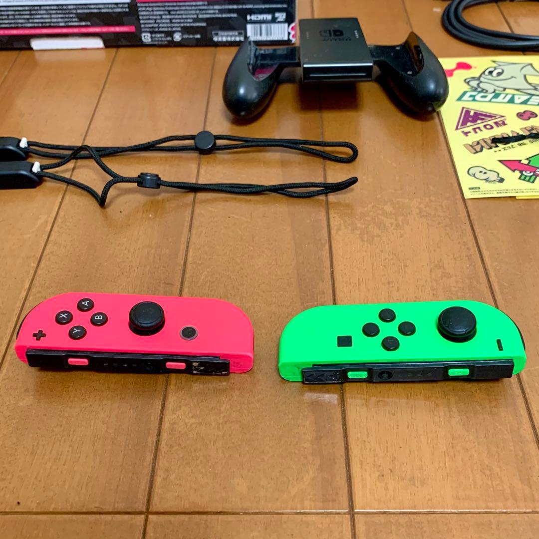 Nintendo Switch スプラトゥーン2セット【ジャンク品】ソフトなし