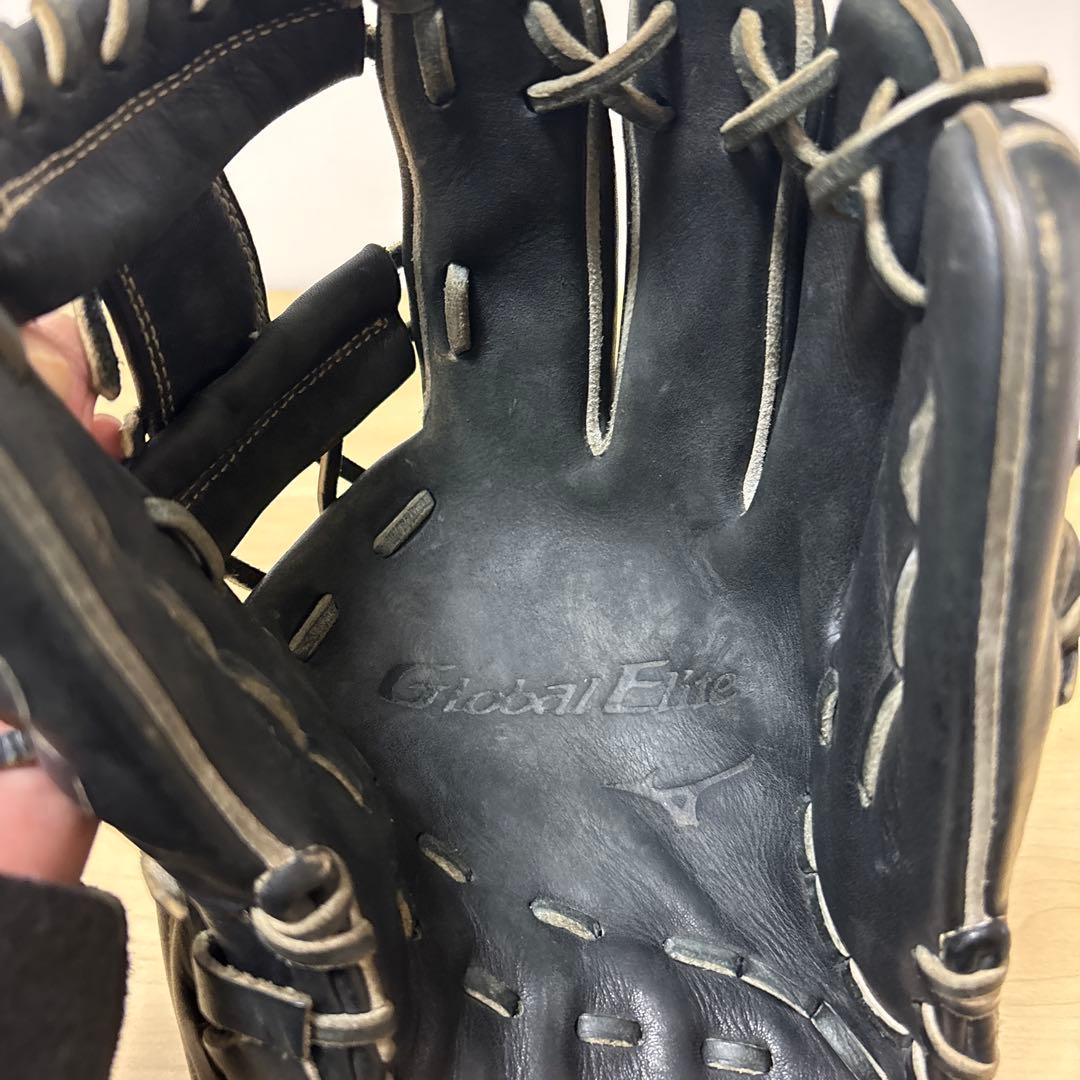 お*ら様 Mizuno Global Elite ブラックグローブ　野球グローブ