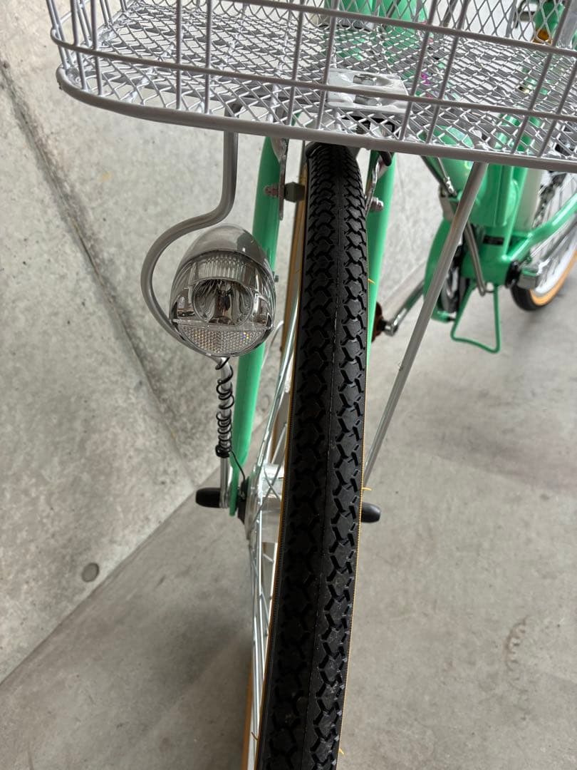 子供用自転車 女の子 メリッサ 24インチ シマノ6段変速 折りたたみ自転車