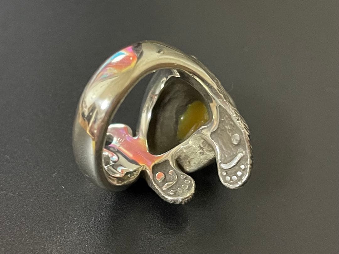 シルバー リング パンダ 15号 925 シャオシャオ レイレイ 指輪