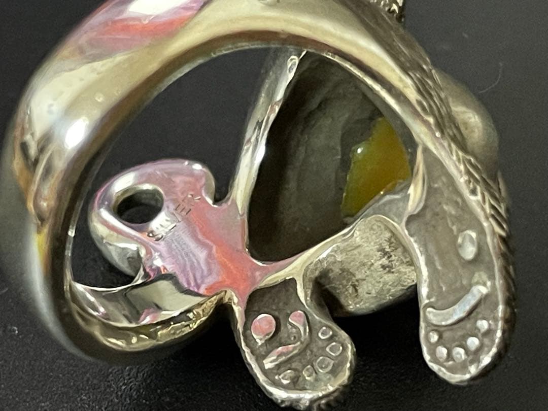 シルバー リング パンダ 15号 925 シャオシャオ レイレイ 指輪