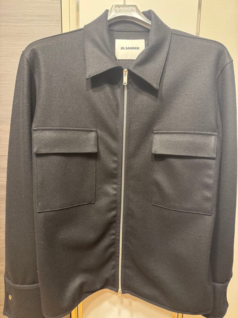 ジャケット・アウター JIL SANDER WOOL MELTON JACKET 22AW