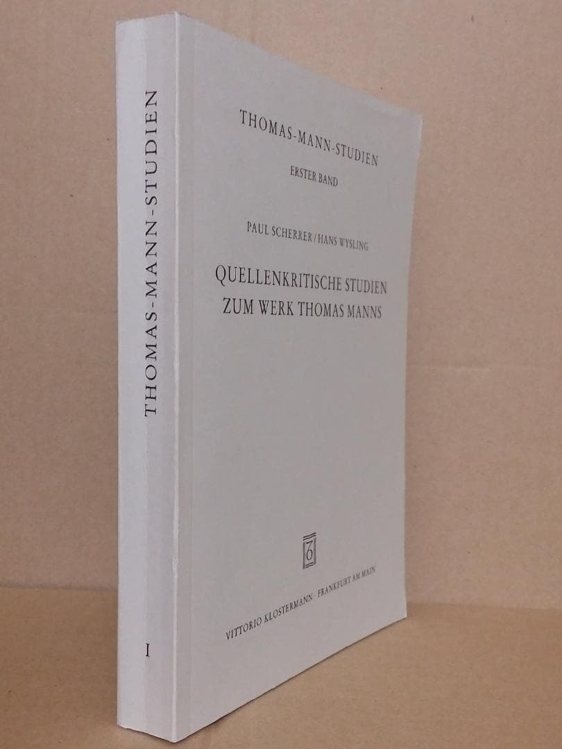 ドイツ/古本 THOMAS-MANN-STUDIEN 1 ペーパーバック