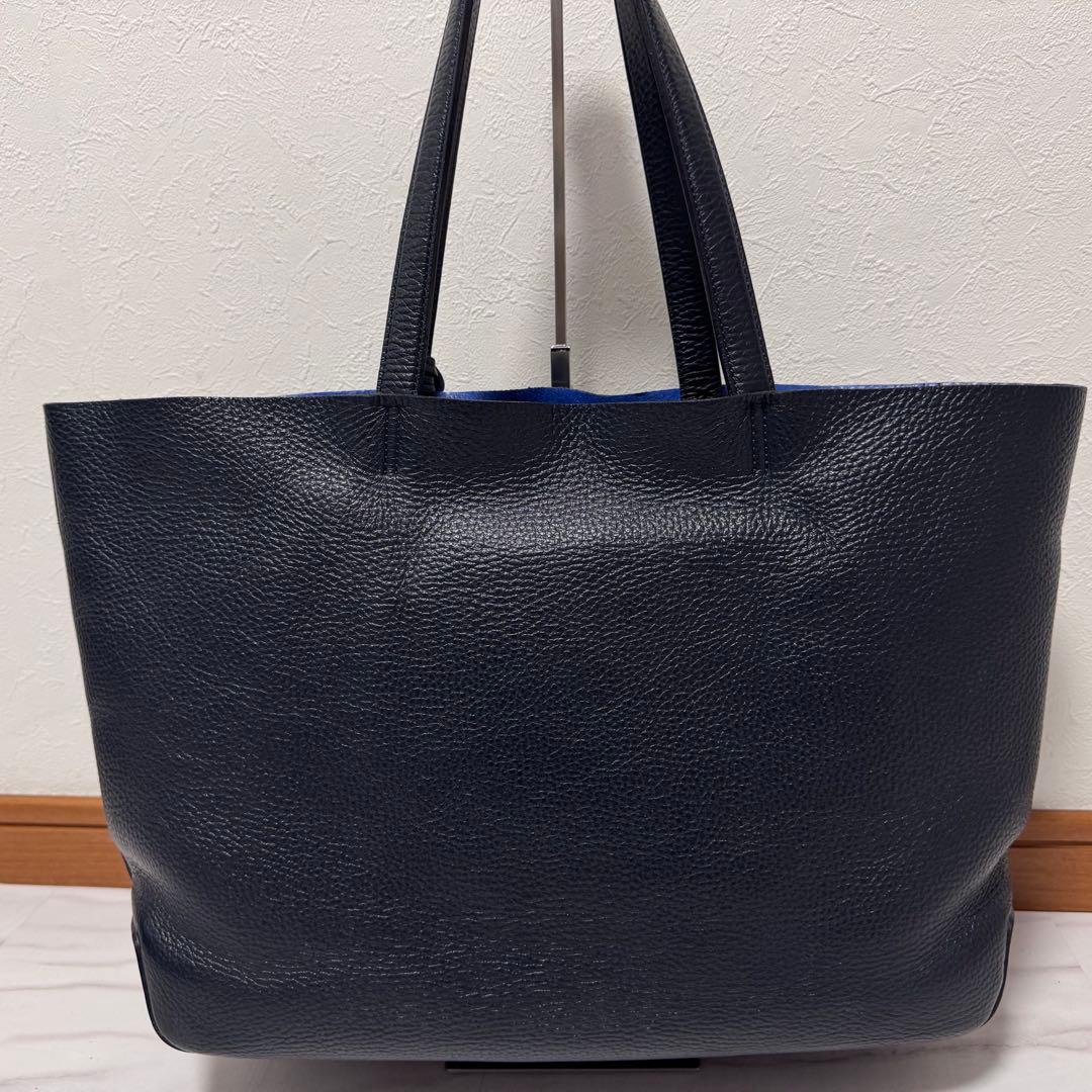 ペッレモルビダ メイデンボヤージュ レザートートバッグ ネイビー A4 ビジネス