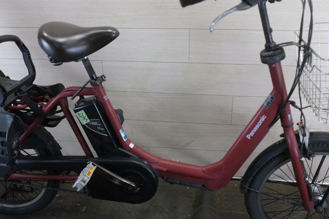 電動自転車 パナソニック　ギュットアニーズ　20インチ　3段　8.0Ah